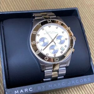 MARC JACOBS TWO TONE WATCH